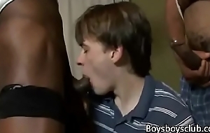 Black Gay Muscular Man Fuck WHite Sexy Teen Boy 25