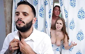Trimmed Housewife Blows Stepson - Lena Paul In the porn scene
