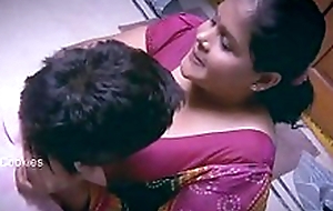 Chubby Indian / Desi Lady with younger man